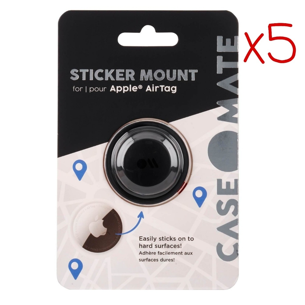Lot of 5 AirTag CaseSticker Mount AirTag Case iphone  iPad